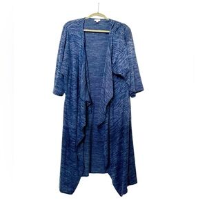 LuLaRoe Shirley Cardigan- Blue